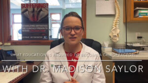 Chiropractor Gaylord MI Madison Saylor Education