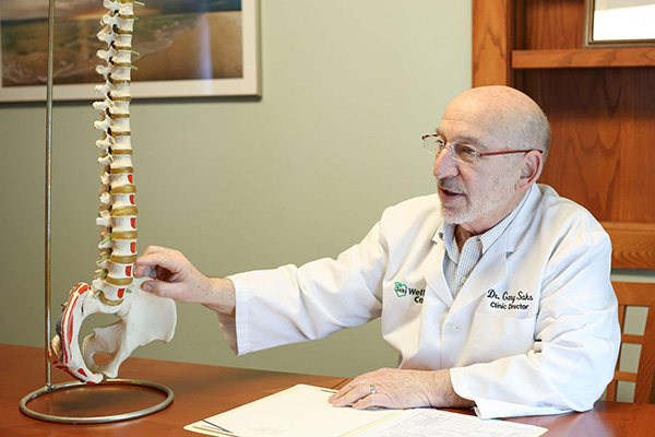 Chiropractor Gaylord MI Gary Saks Consultation Spine